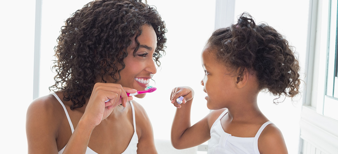 higiene dental en familia 